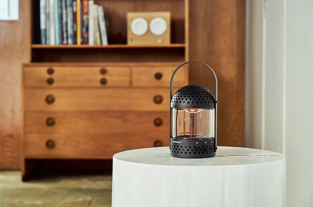 Transparent Light Speaker Black