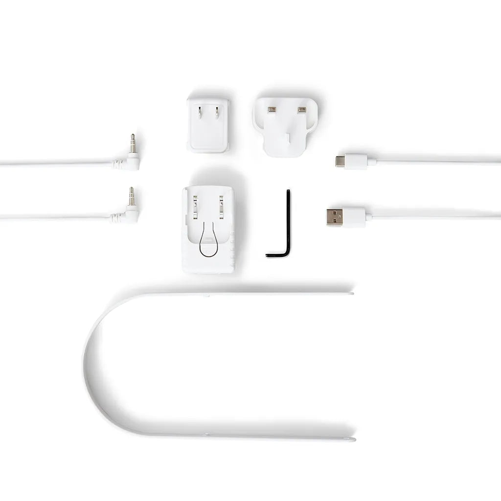 Transparent Light Speaker White