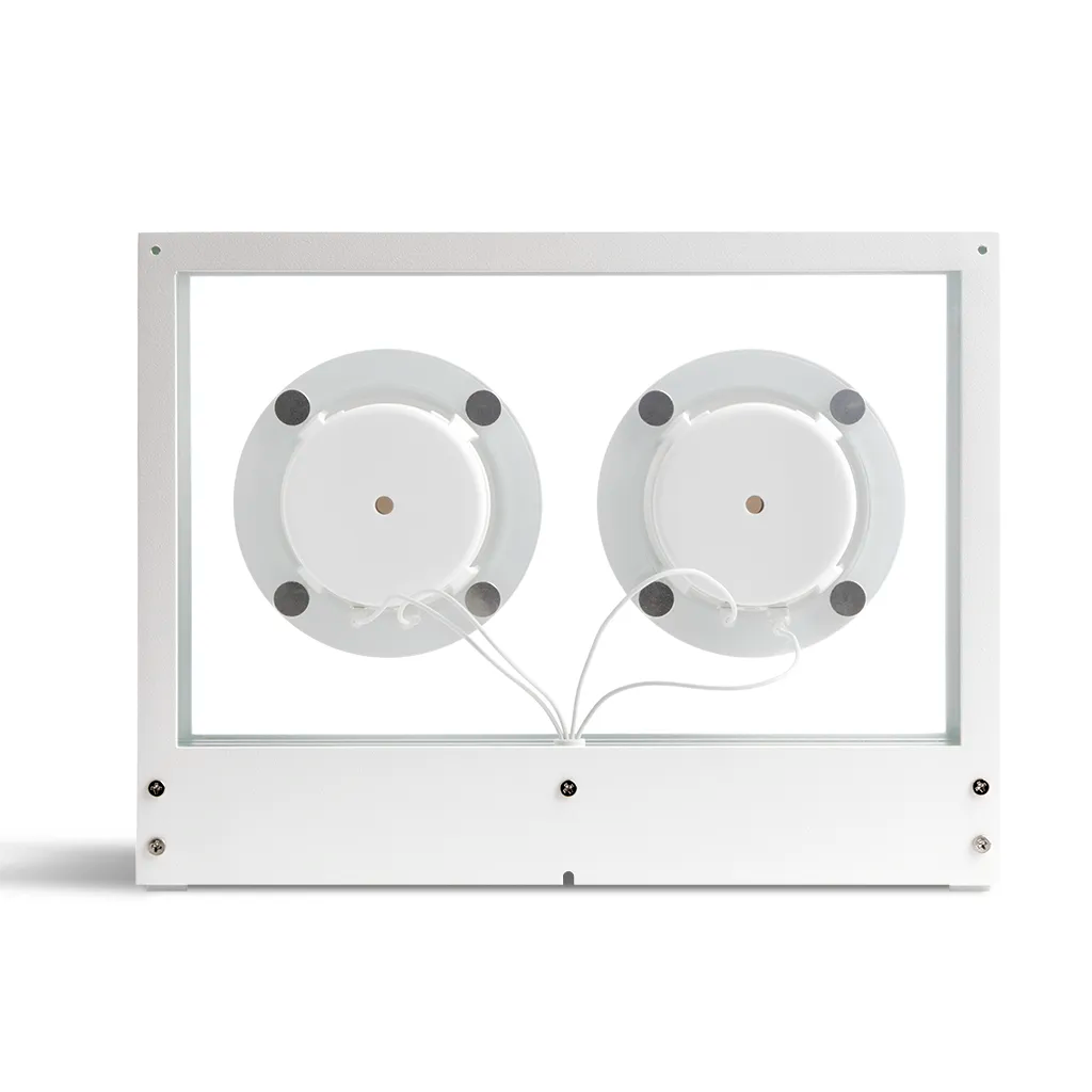 Transparent Small Speaker White