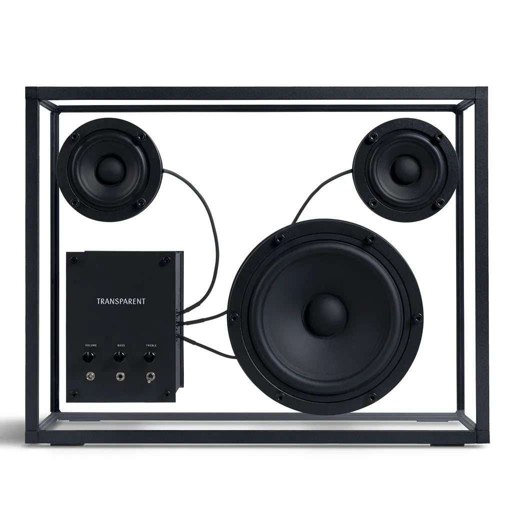 Transparent Speaker Black