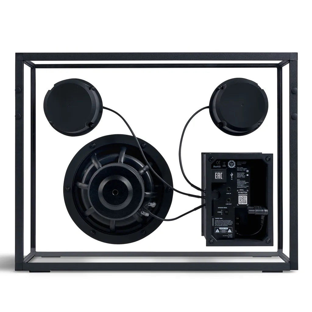Transparent Speaker Black