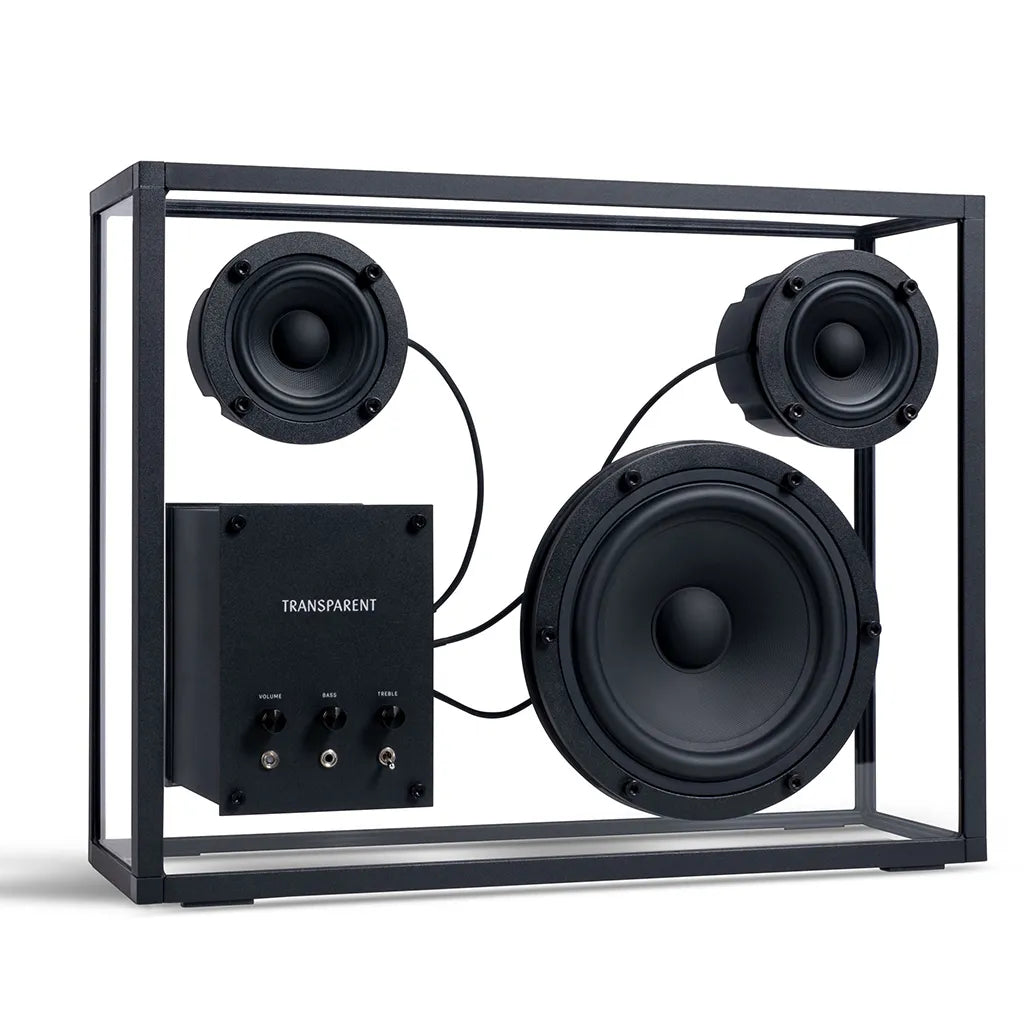 Transparent Speaker Black