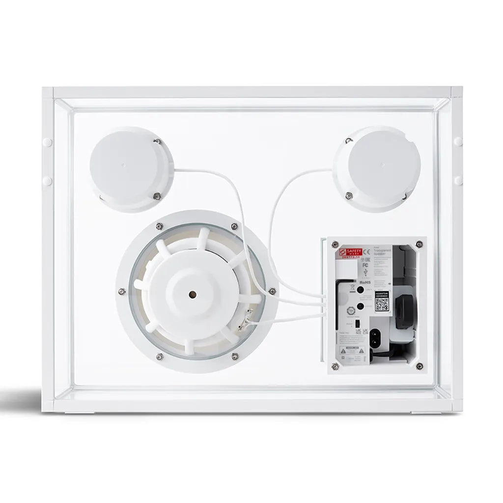 Transparent Speaker White