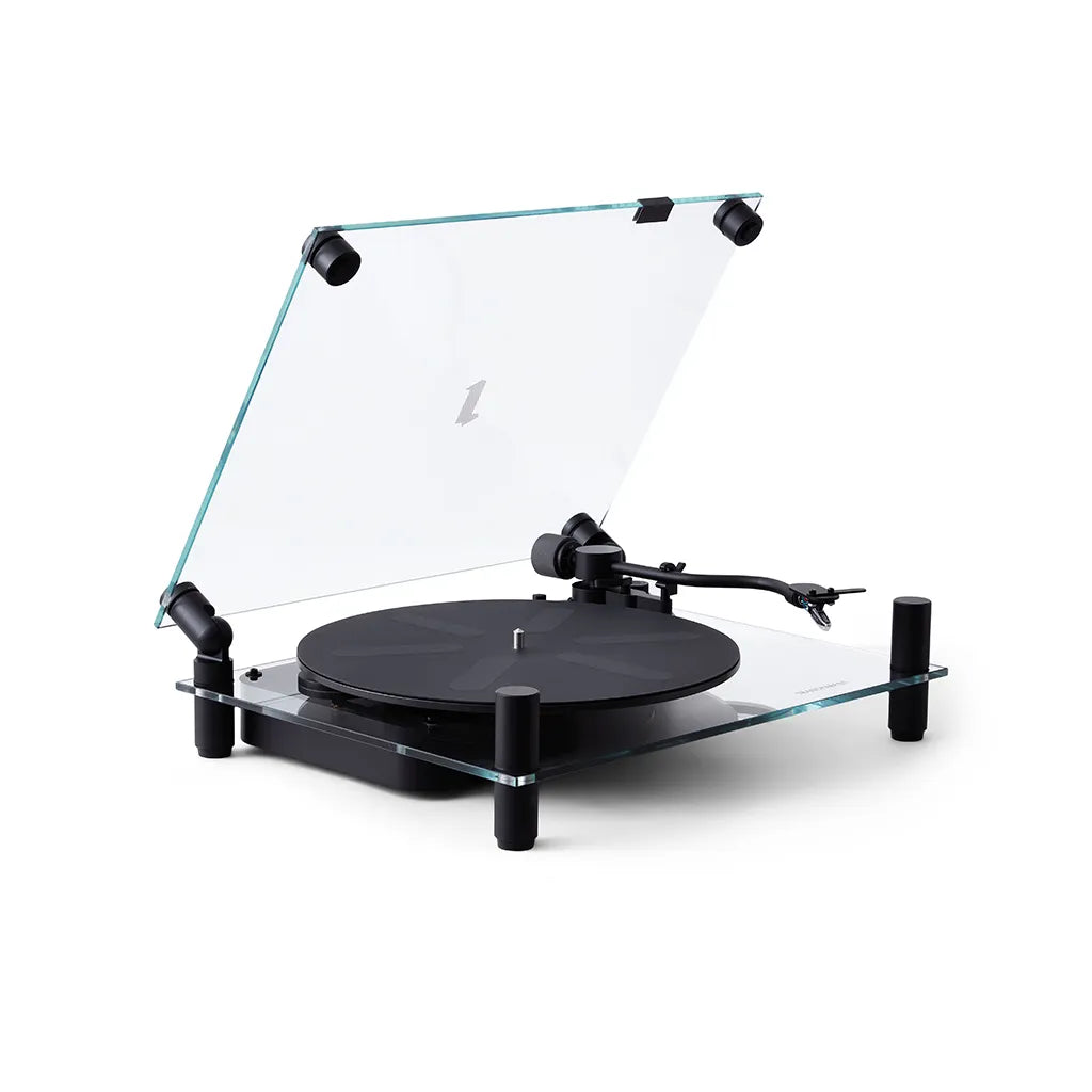 Transparent Turntable Black