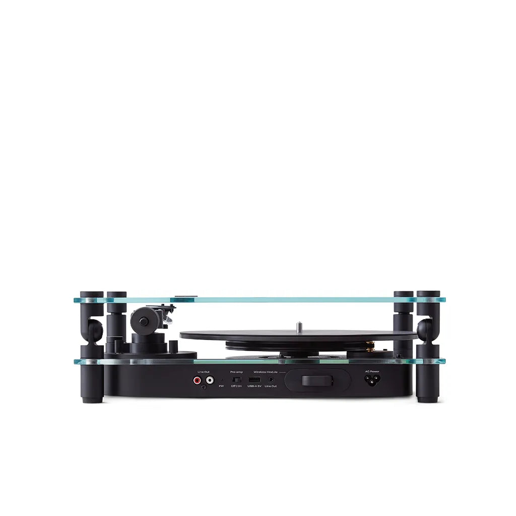 Transparent Turntable Black