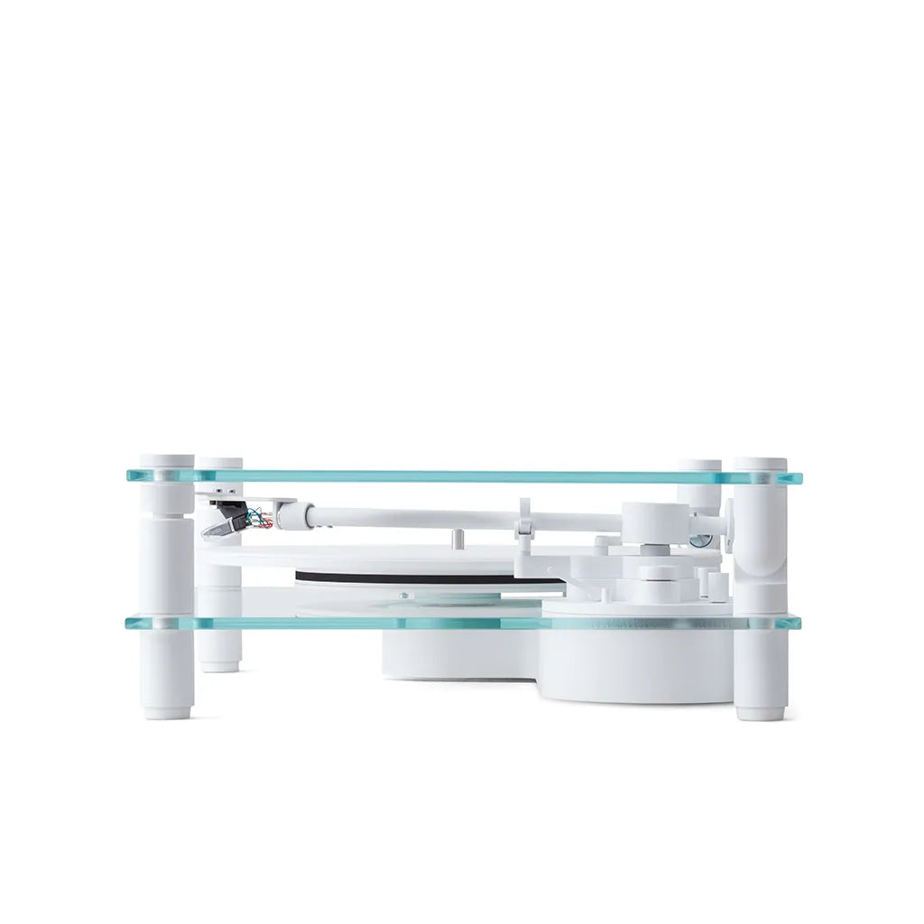 Transparent Turntable White