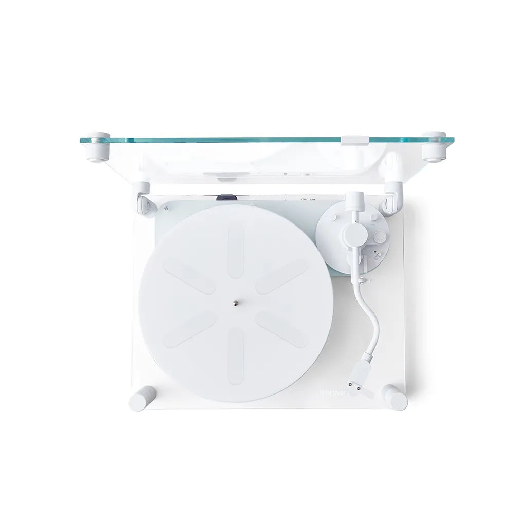 Transparent Turntable White